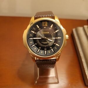 Brand New Gold Men’s Curren Fashion Watch